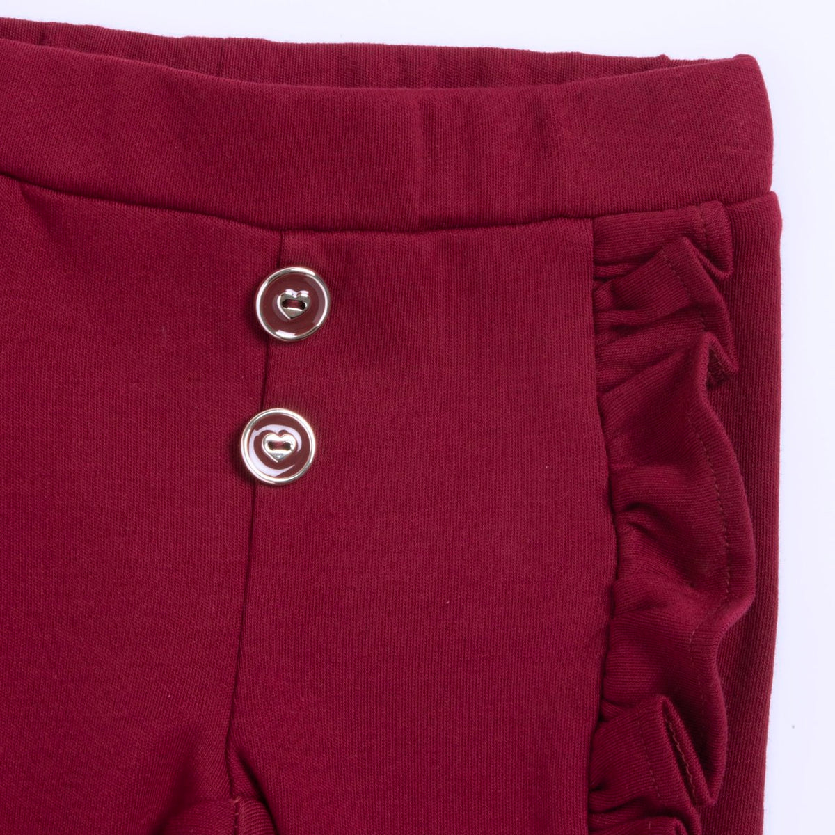 Pantalone Lungo Bimba Porpora con Bottoncini Chicco A/I 2026-27 | Per outfit casual chic