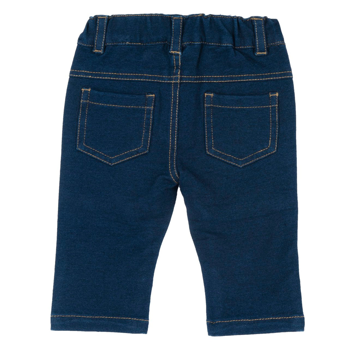 Pantaloni Lunghi in Felpa Effetto Denim Chicco A/I 2026-27 | Il look del denim con praticità