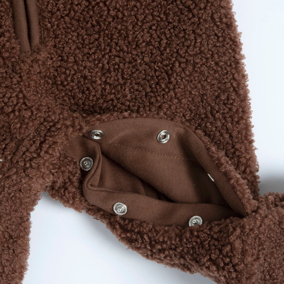 Tutina in Teddy Marrone Orsetto Chicco | Morbidezza e dolcezza per le giornate più fredde