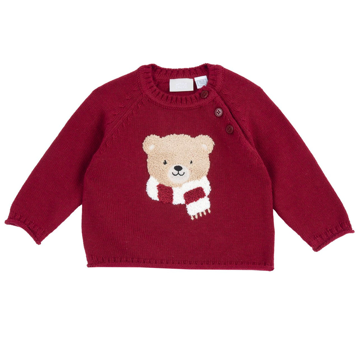 Maglione Bimbo Misto Lana Chicco con Orsetto A/I 2026-27 | Design caldo e giocoso per l'inverno
