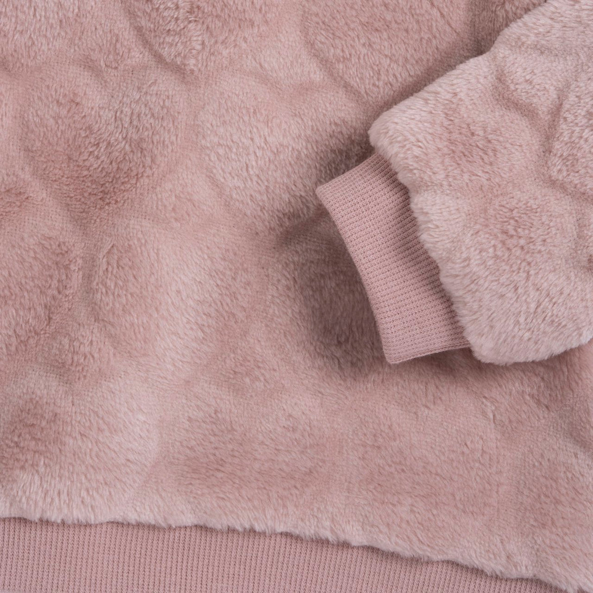 Felpa Girocollo Bimba Rosa Cipria Chicco A/I 2026-27 | Maglione in tessuto caldo e morbido