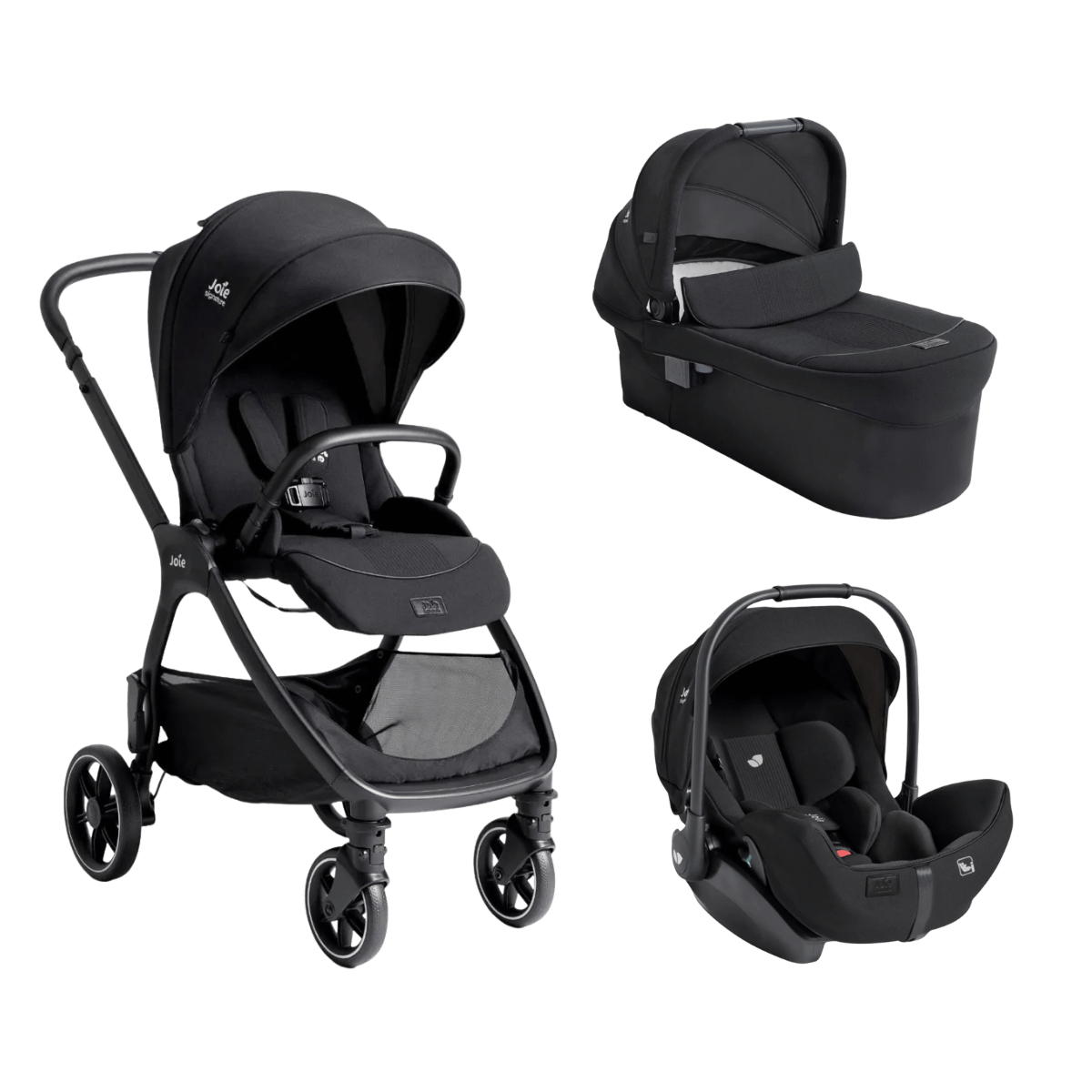 Trio Joie Valora con Navicella Ramble™ XL e Seggiolino Auto i-Level™ Pro – Sistema completo dalla nascita