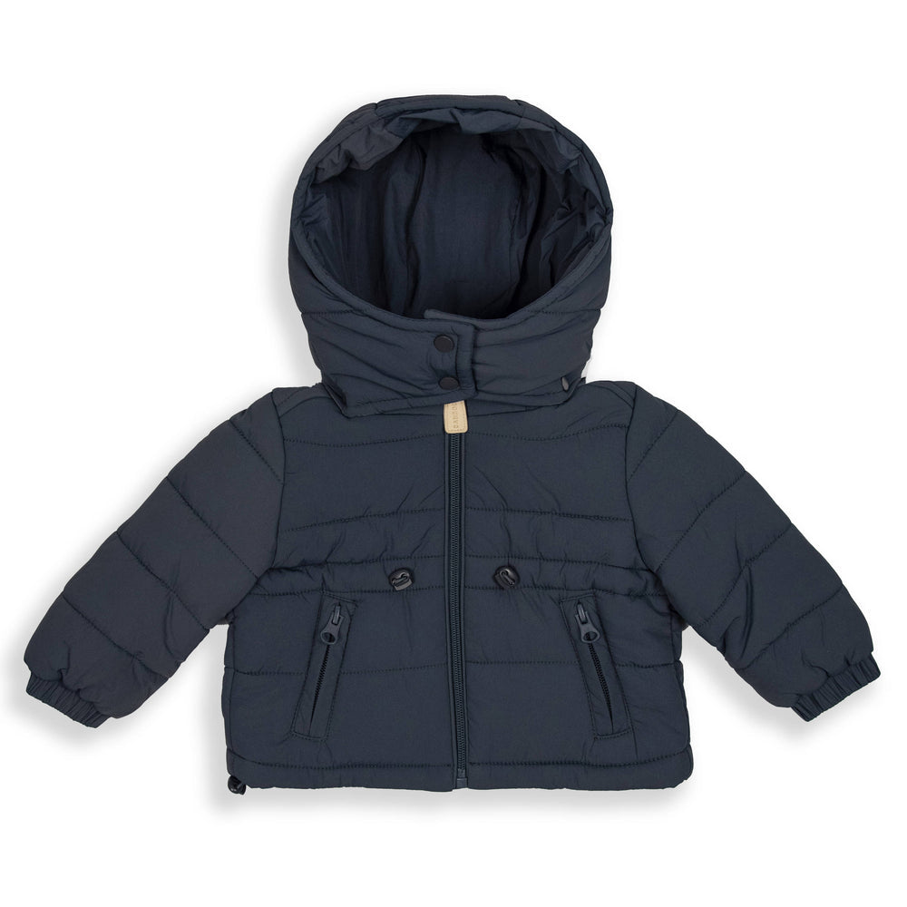 Giacca con Cappuccio Removibile Bamboom Midnight Blue | Un capospalla versatile per l'inverno