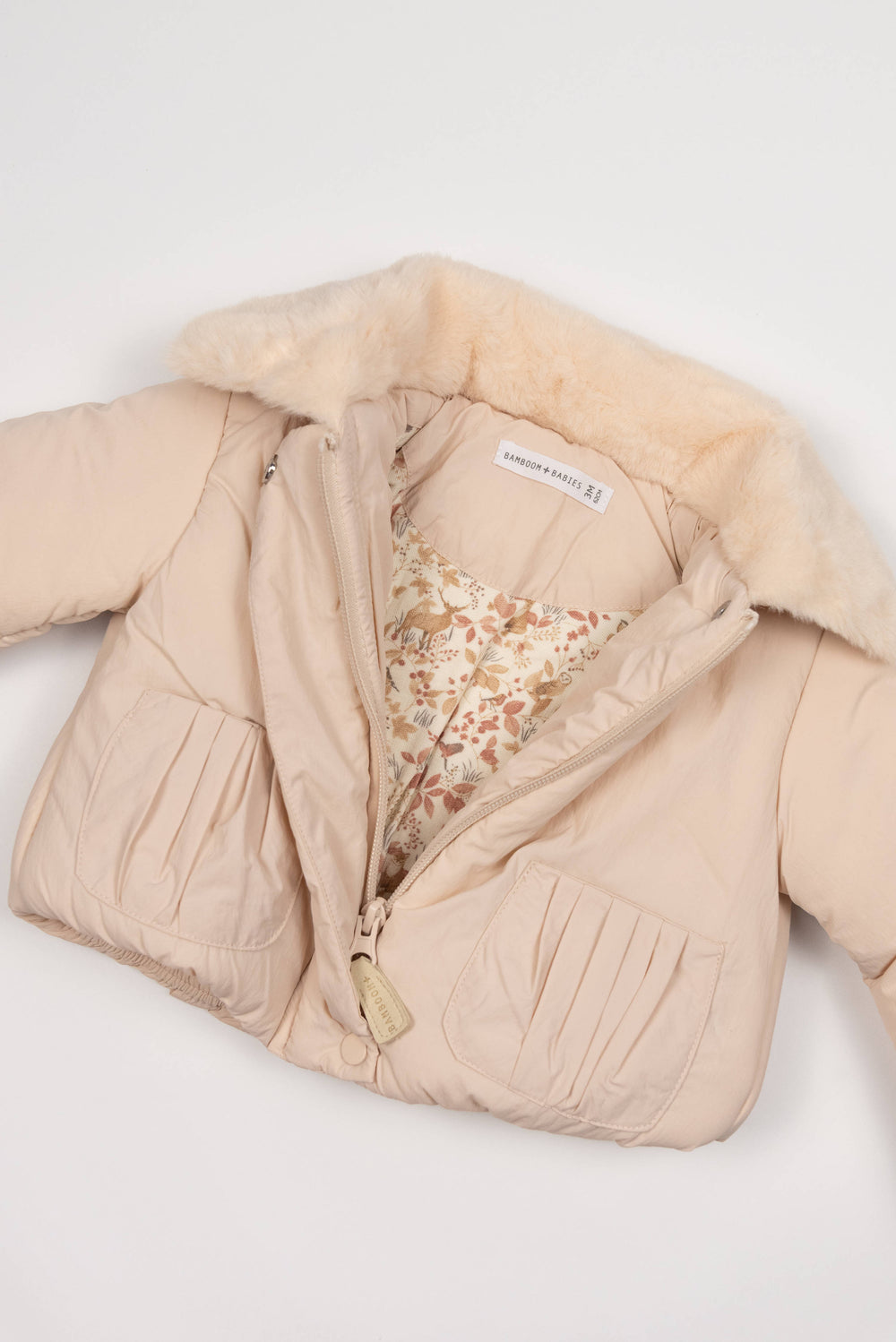 Giacca Bimba con Colletto Bamboom Vintage Pink | Giacca delicata per completare gli outfit
