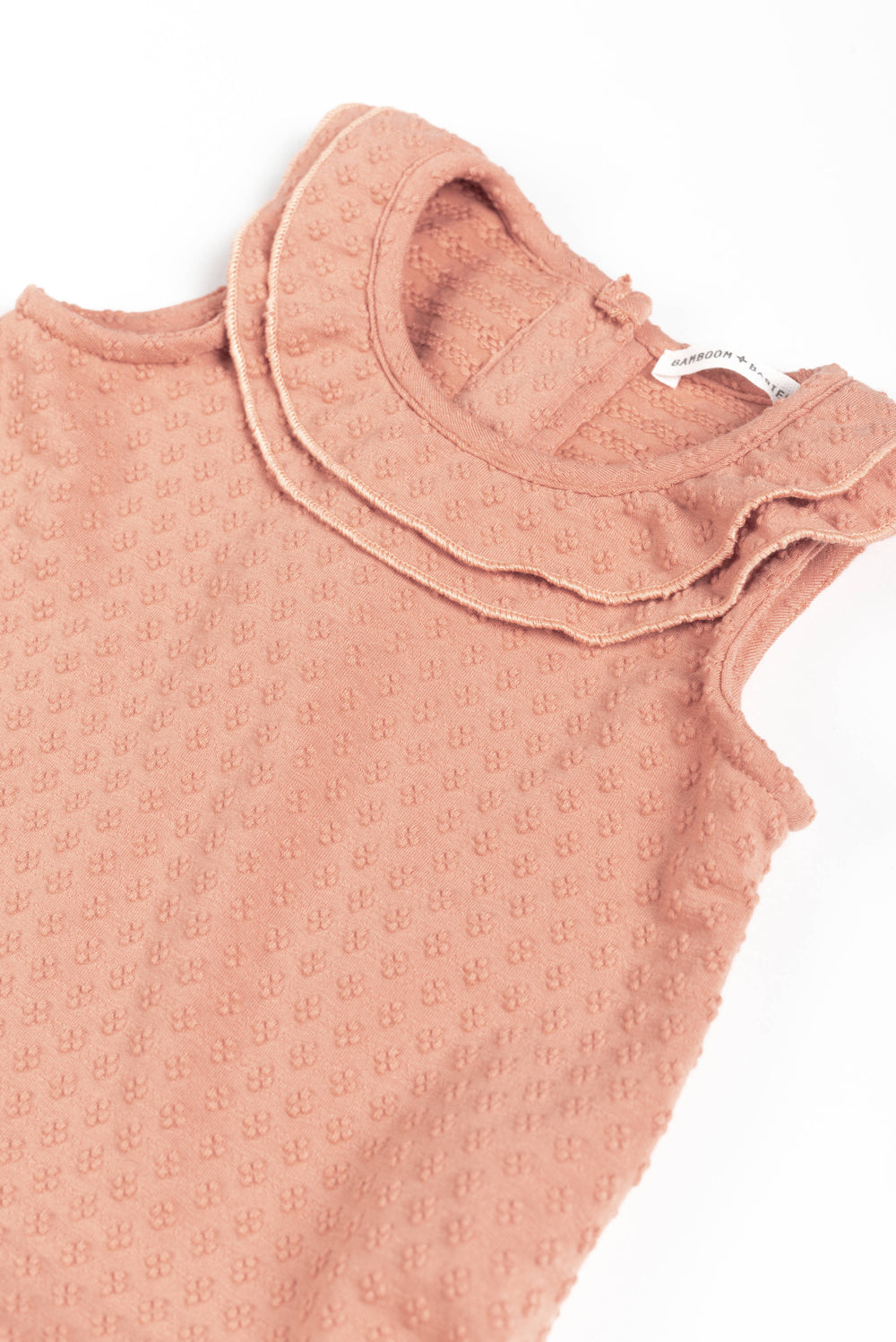 Vestito Smanicato Bamboom CORAL 276 | Abitino Estivo Morbido in Fibra di Bamboo