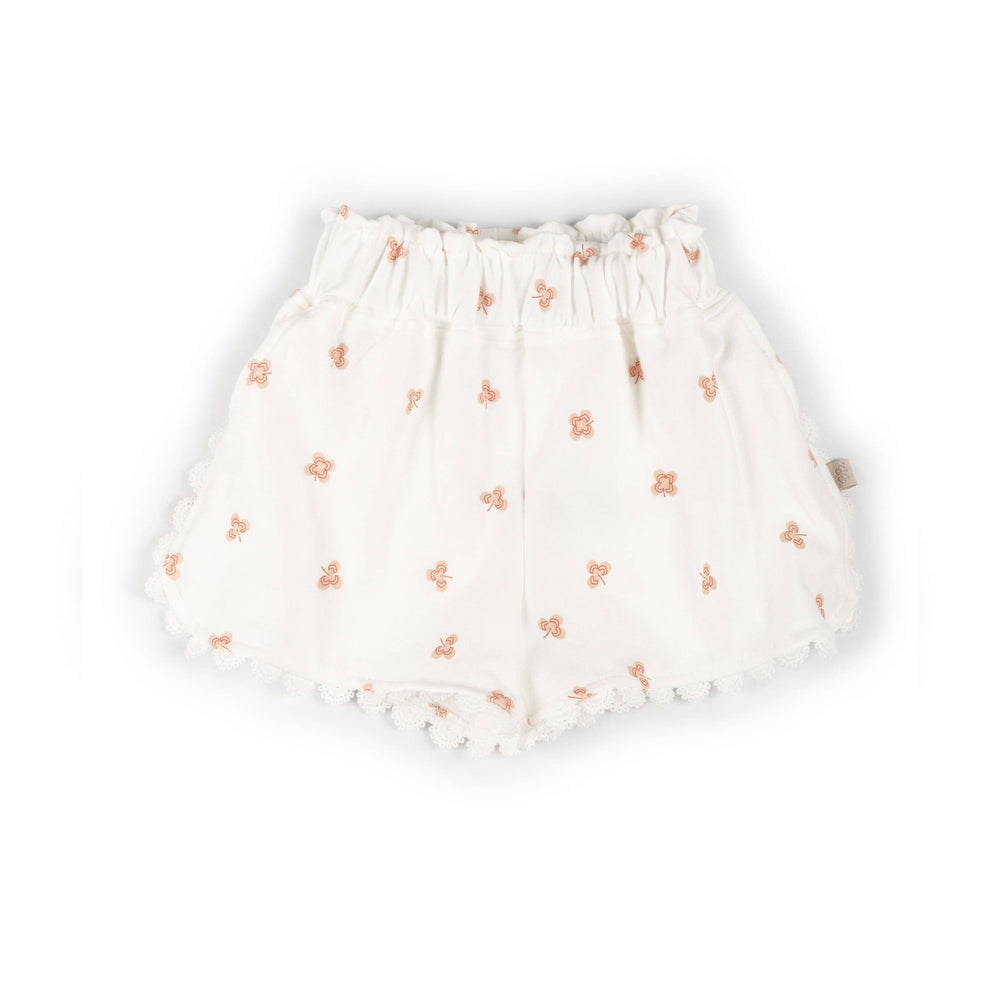 Short Bimba con Bordino Bamboom PRINT LUCKY LEAVES 280 | Pantaloncini Estivi Morbidi