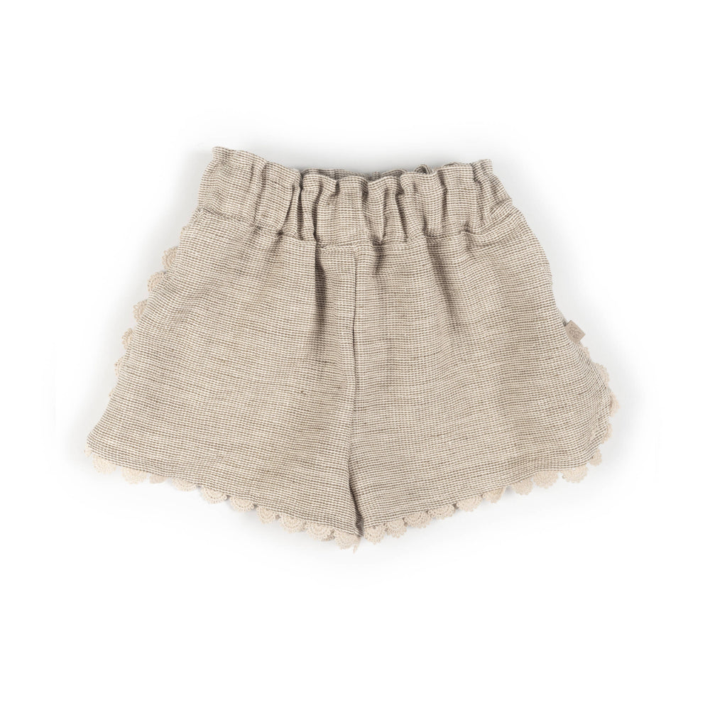 Short Bimba con Bordino Bamboom MUSTARD 270 | Pantaloncini Estivi Morbidi