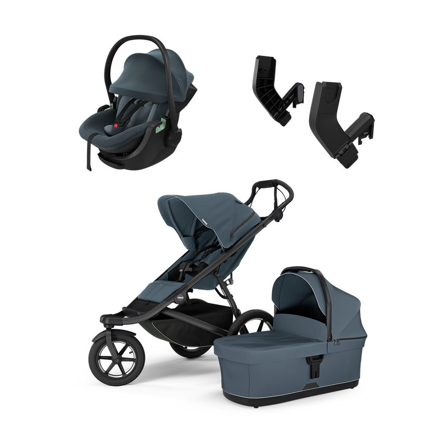 Travel System Bundle Thule Urban Glide 3 | Mobilità completa dalla nascita per famiglie attive