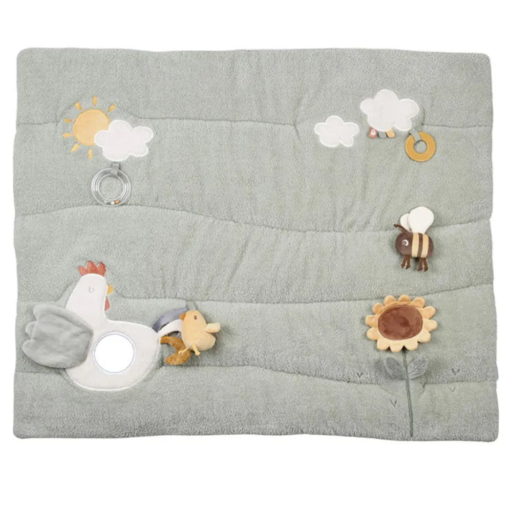 Tappeto Morbido da Gioco Little Farm Little Dutch | Tappetone per le prime scoperte e il tummy time