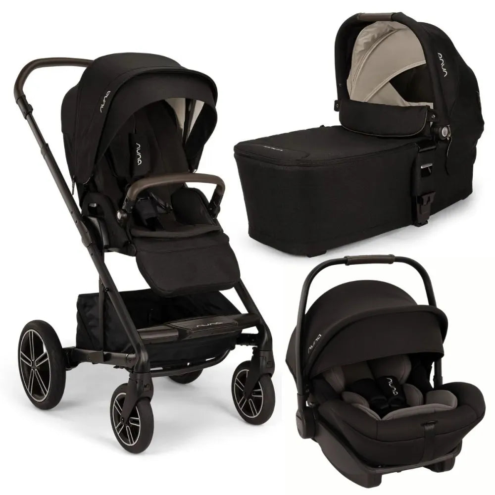 Trio Nuna MIXX™ Next con Navicella MIXX™ e Seggiolino Auto ARRA™ FLEX – Sistema completo dalla nascita