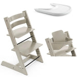 Seggiolone Evolutivo in Legno Stokke® Tripp Trapp® con Baby Set² e Vassoio