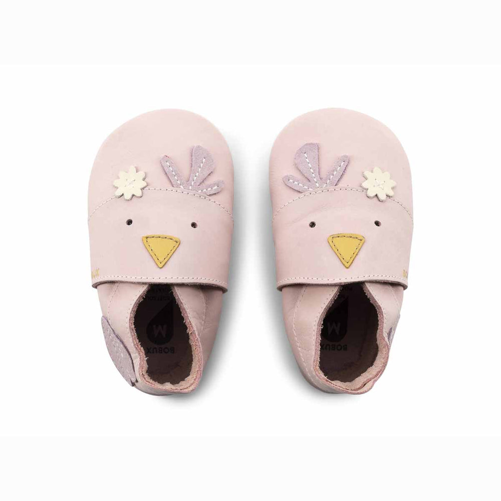 Bobux Soft Sole Chickie Blossom | Chaussons souples premiers pas