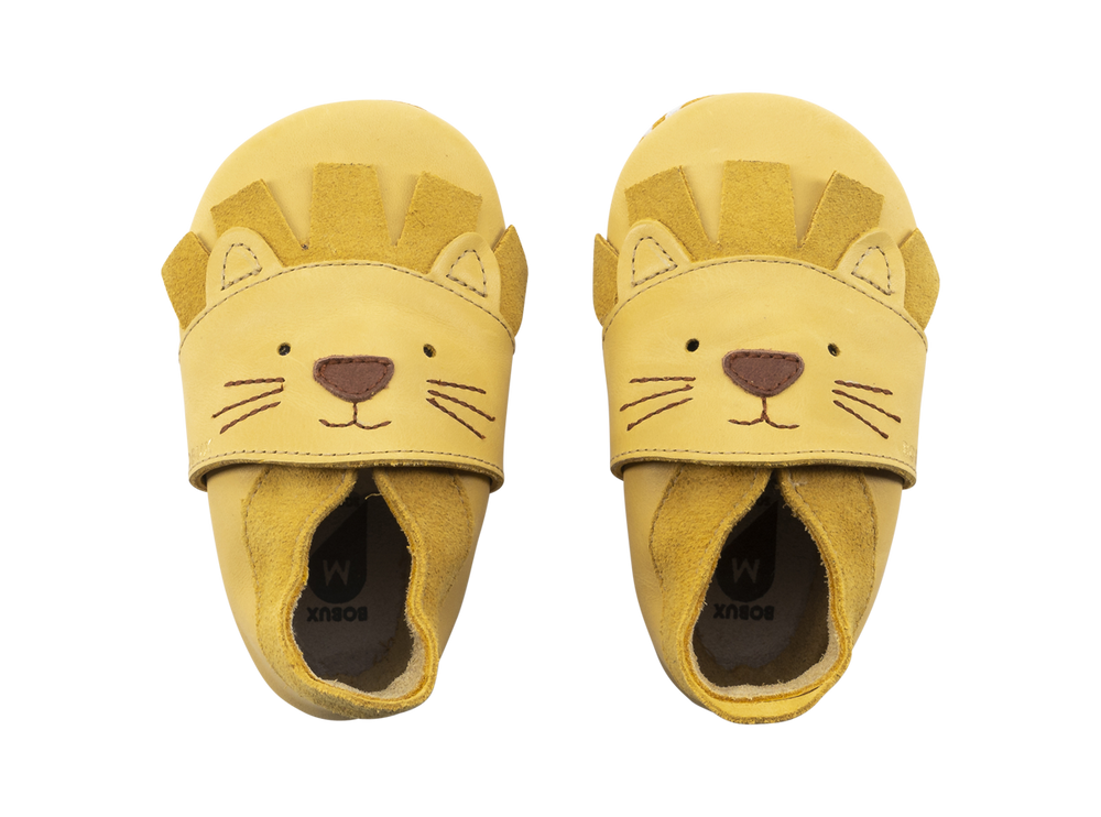 Bobux Soft Sole Leo Maple | Chaussons Souples Premiers Pas