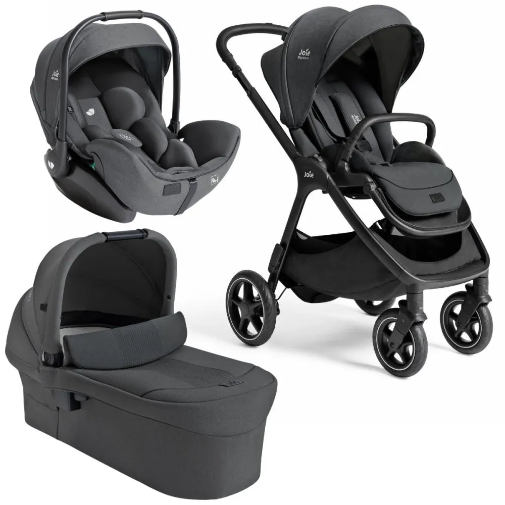 Trio Joie Signature Finiti con Navicella Ramble™ XL e Seggiolino Auto i-Level™ Pro – Eleganza, comfort e sicurezza dalla nascita