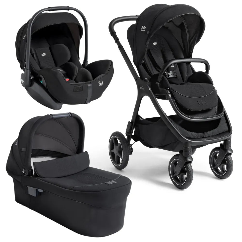 Trio Joie Signature Finiti con Navicella Ramble™ XL e Seggiolino Auto i-Level™ Pro – Eleganza, comfort e sicurezza dalla nascita