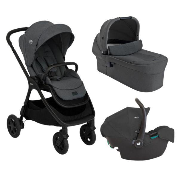 Trio Joie Signature Finiti con Navicella Ramble™ XL e Seggiolino Auto i-Snug™ 2 – Stile premium e comfort dalla nascita