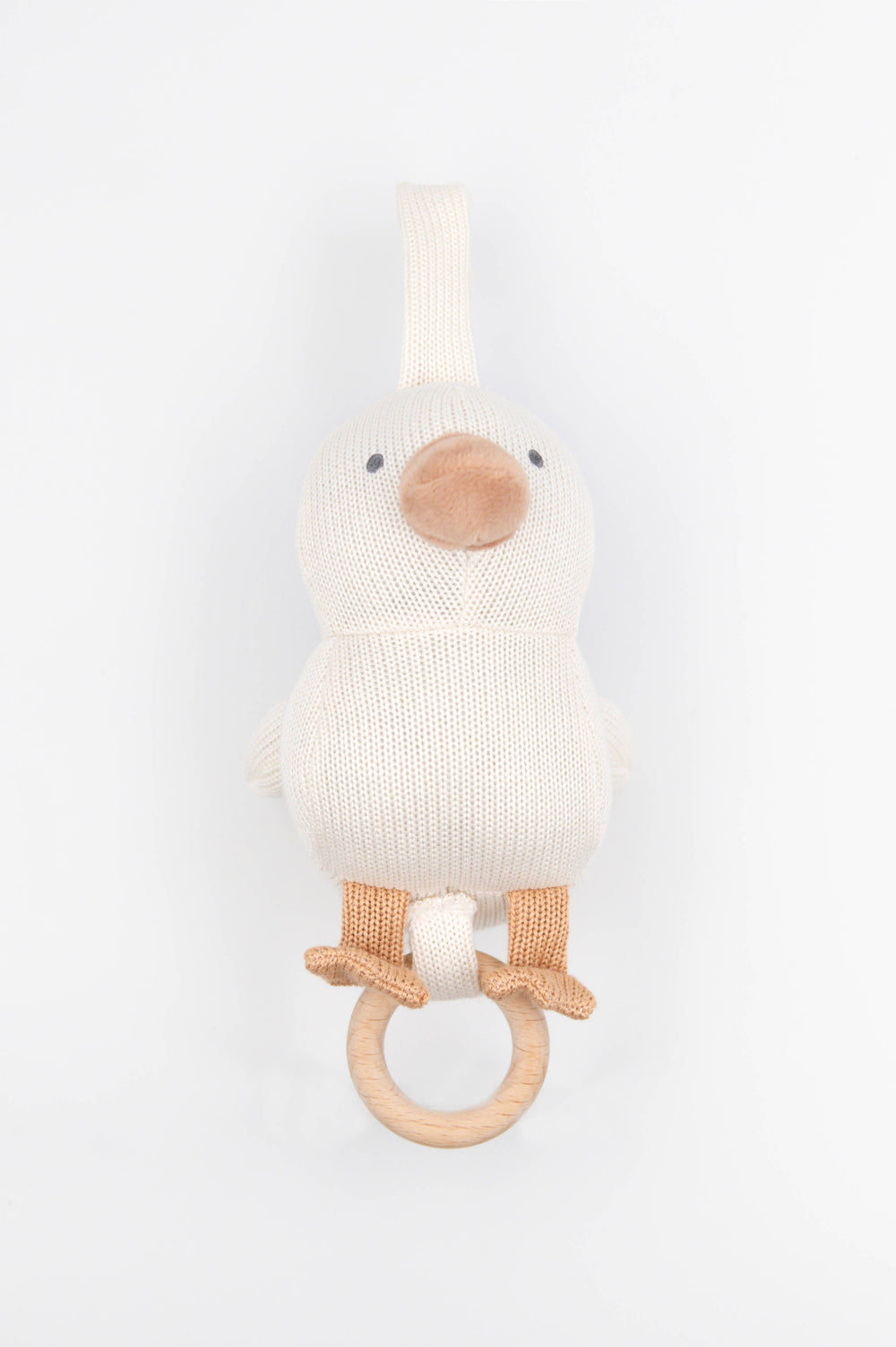 Carillon Music Toy Duck Bamboom | Gioco Musicale Morbido in Bamboo per la Nanna