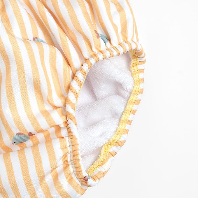 Costume pannolino contenitivo Chicco a righe | Sicurezza e serenità per i primi bagnetti