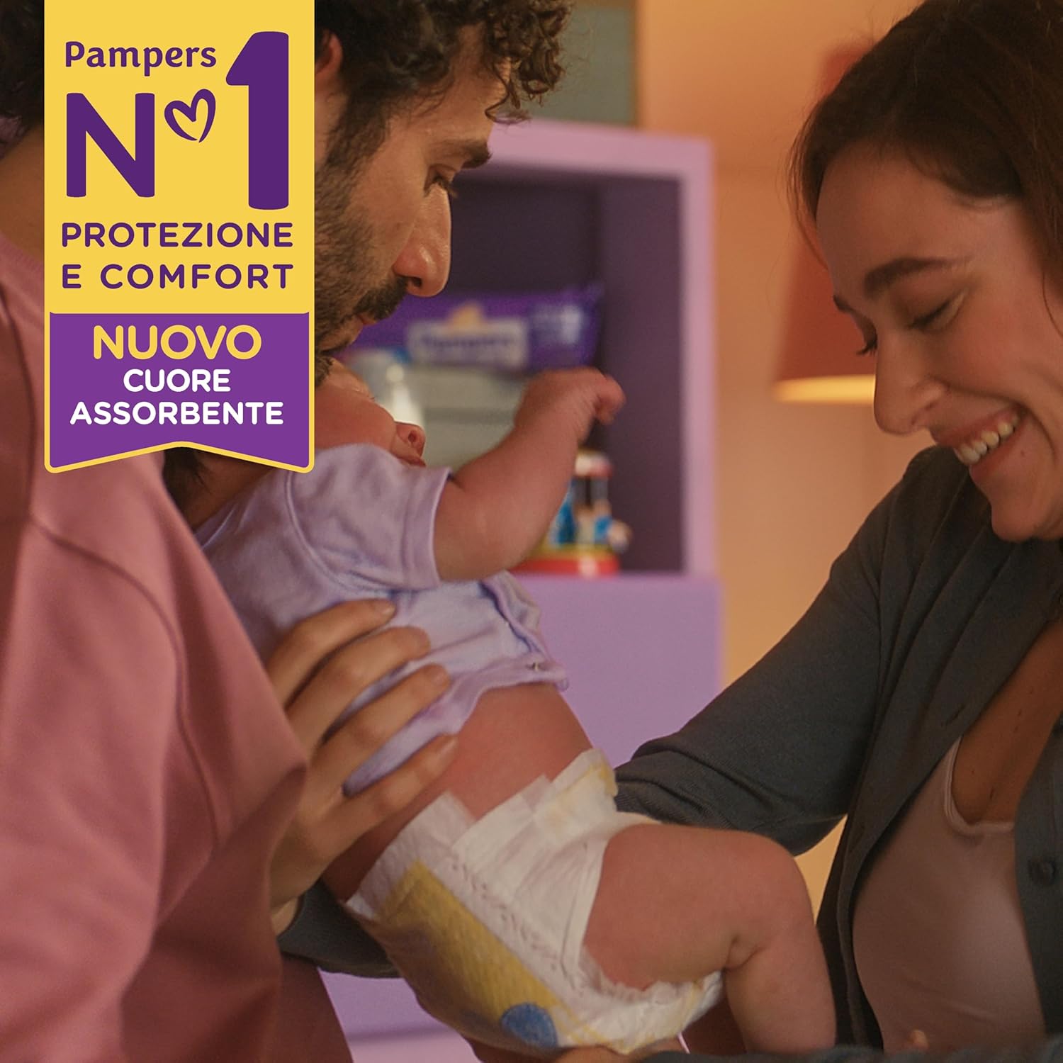Pampers Progressi Taglia 1 e 2 – Scatola 84 Pannolini | Protezione e Morbidezza dalla Nascita