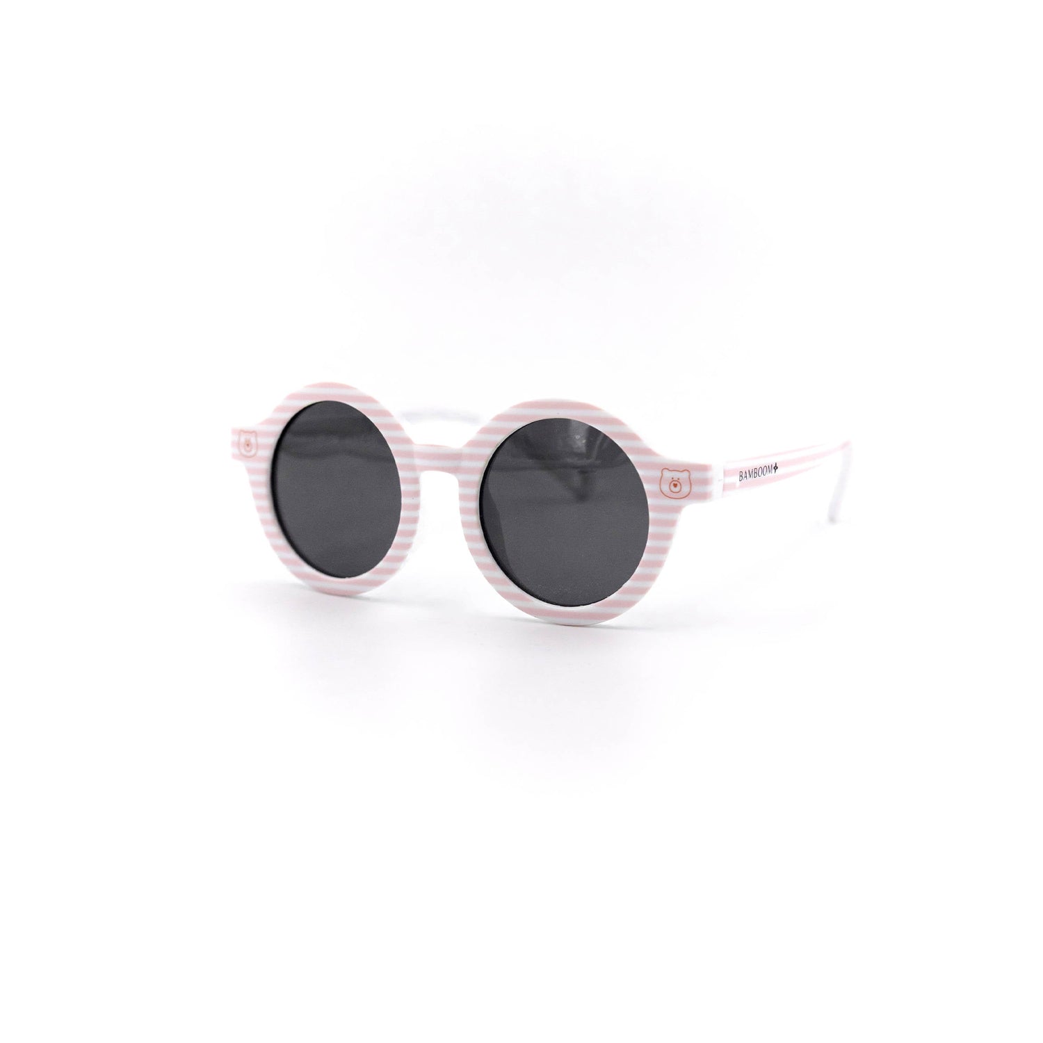 Occhiale da Sole con Protezione UV400 BAMBOOM Pink Stripes Bear 435