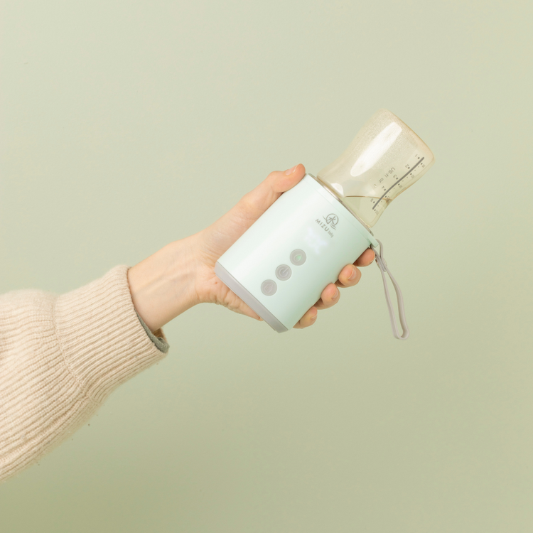 MIZU Baby EIYO Move 70 – Scaldabiberon da Viaggio fino a 70°C per latte sempre pronto