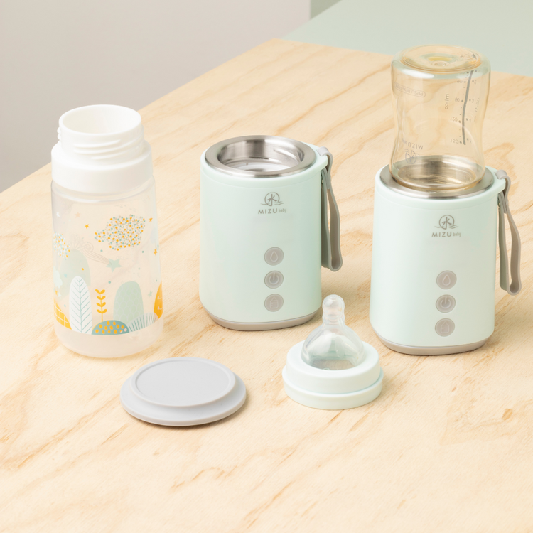 MIZU Baby EIYO Move 70 – Scaldabiberon da Viaggio fino a 70°C per latte sempre pronto