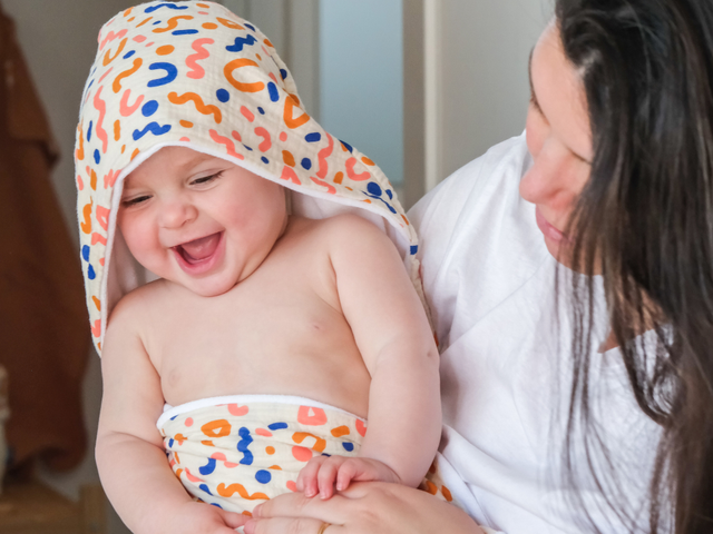 Baby Accappatoio Mustela RE-LOVE Collection