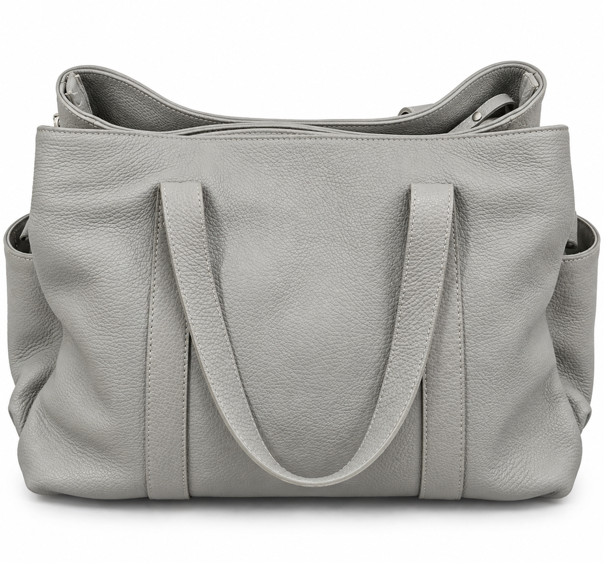 Borsa mamma in vera pelle Love Bag Argento – Ultimo Pezzo