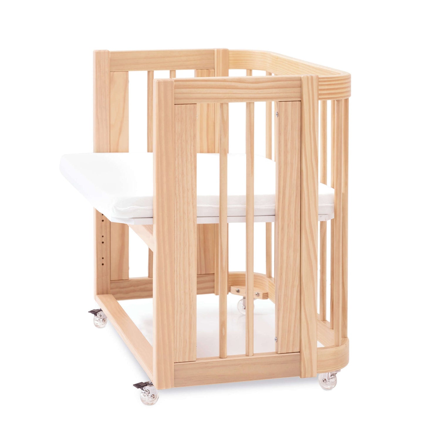 Alondra Culla ovale Crea Uno con materasso e set tessile Espuma Do Mar