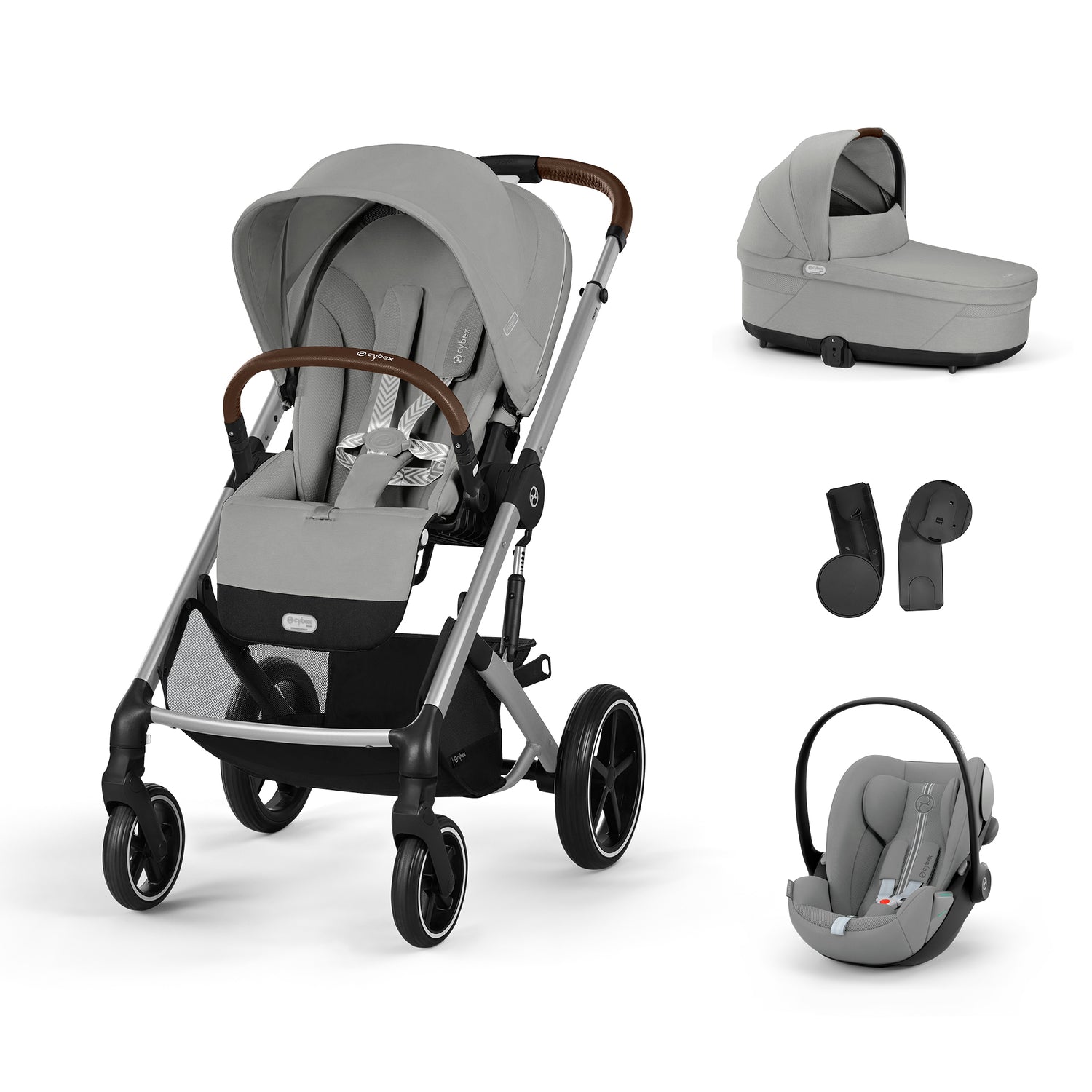 Bundle CYBEX Balios S Lux Essential | Passeggino + Cot S Lux + Cloud G3 Plus + Adattatori