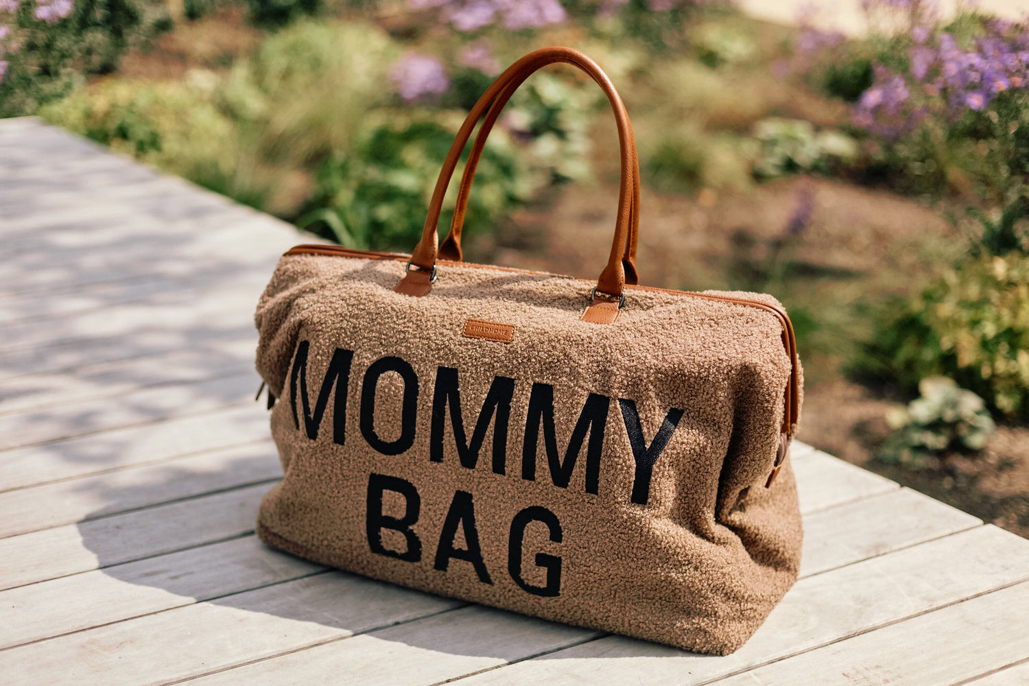 Nursery Bag Mommy Bag Childhome Teddy Soft Brown