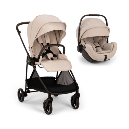 Duo Nuna IXXA™ con Seggiolino Auto ARRA™ FLEX – Ultraleggero, compatto e sicuro dalla nascita