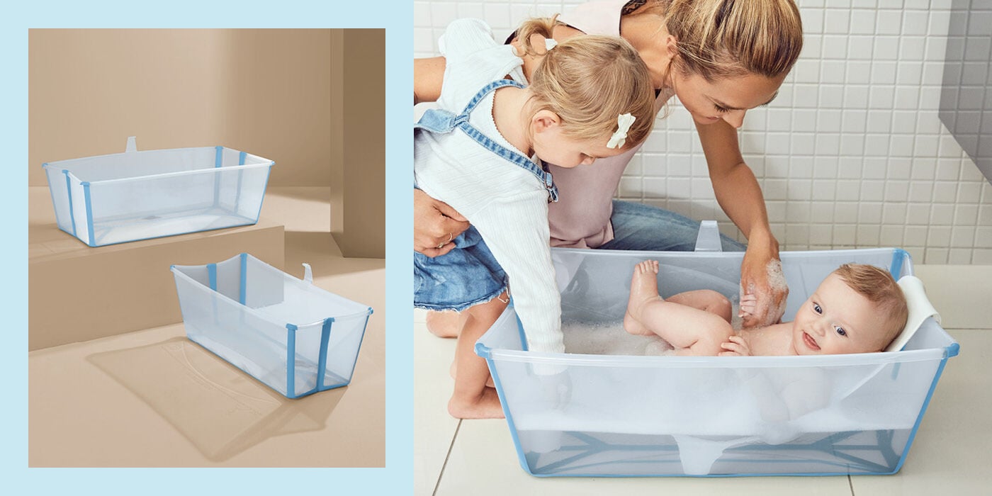 stokke vaschetta bagno Stokke® Flexi Bath® – Vaschetta pieghevole per il bagnetto del bambino – Mondo Infanzia