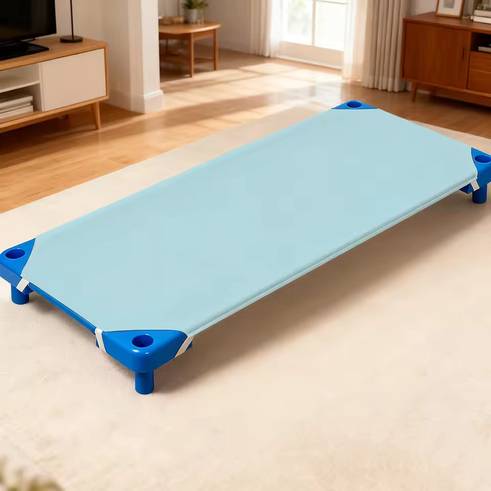 Lenzuolo con Angoli Elastici per Brandina da Asilo in Puro Cotone 100% 60 × 135 cm