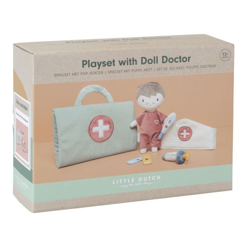 Little Dutch Playset with Doll Doctor