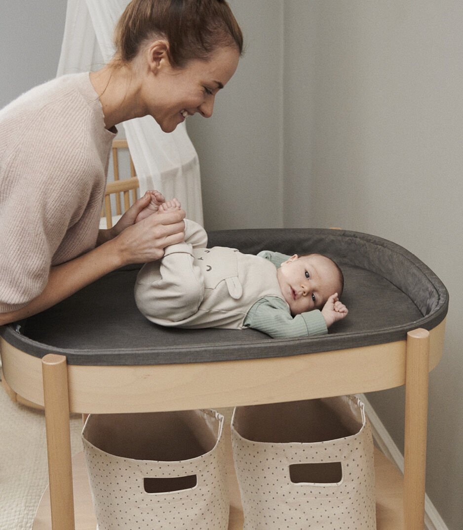 Fasciatoio Stokke® Sleepi™ – Superficie sicura e pratica per il cambio quotidiano