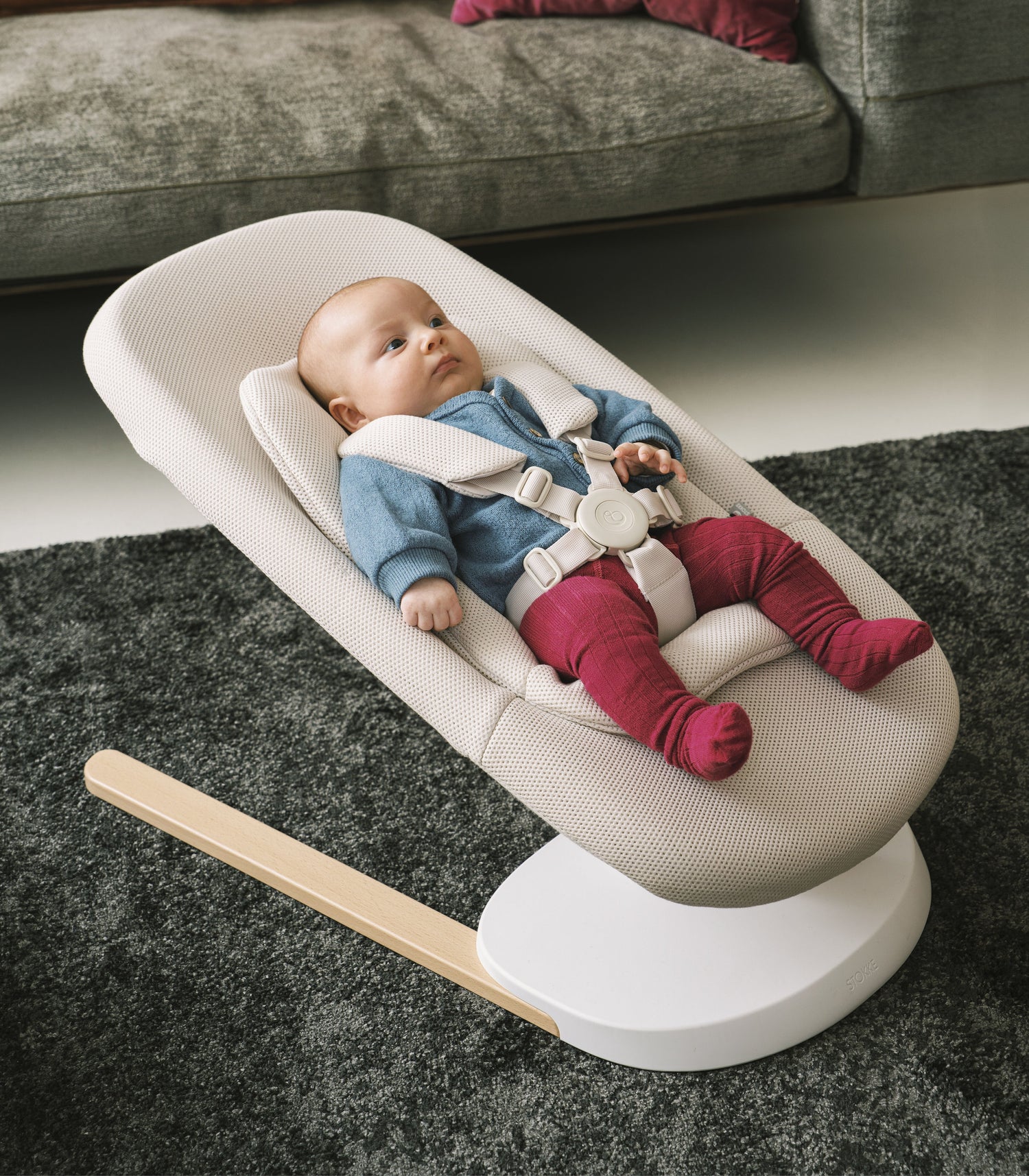 Stokke® Yoga™ – Sdraietta e Altalena 2-in-1 per il relax e il movimento del neonato