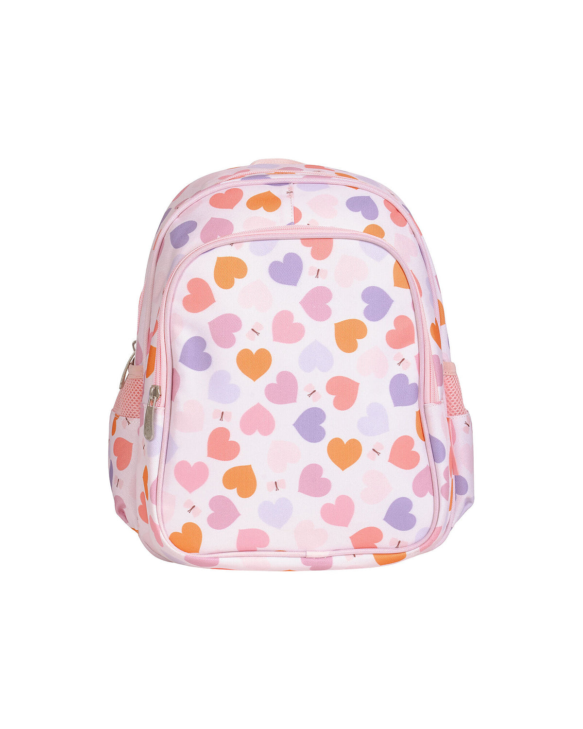 Zainetto Grande con Tasca Termica A Little Lovely Company Cuori | Zaino Bambini per Asilo e Scuola con Scomparto Termico