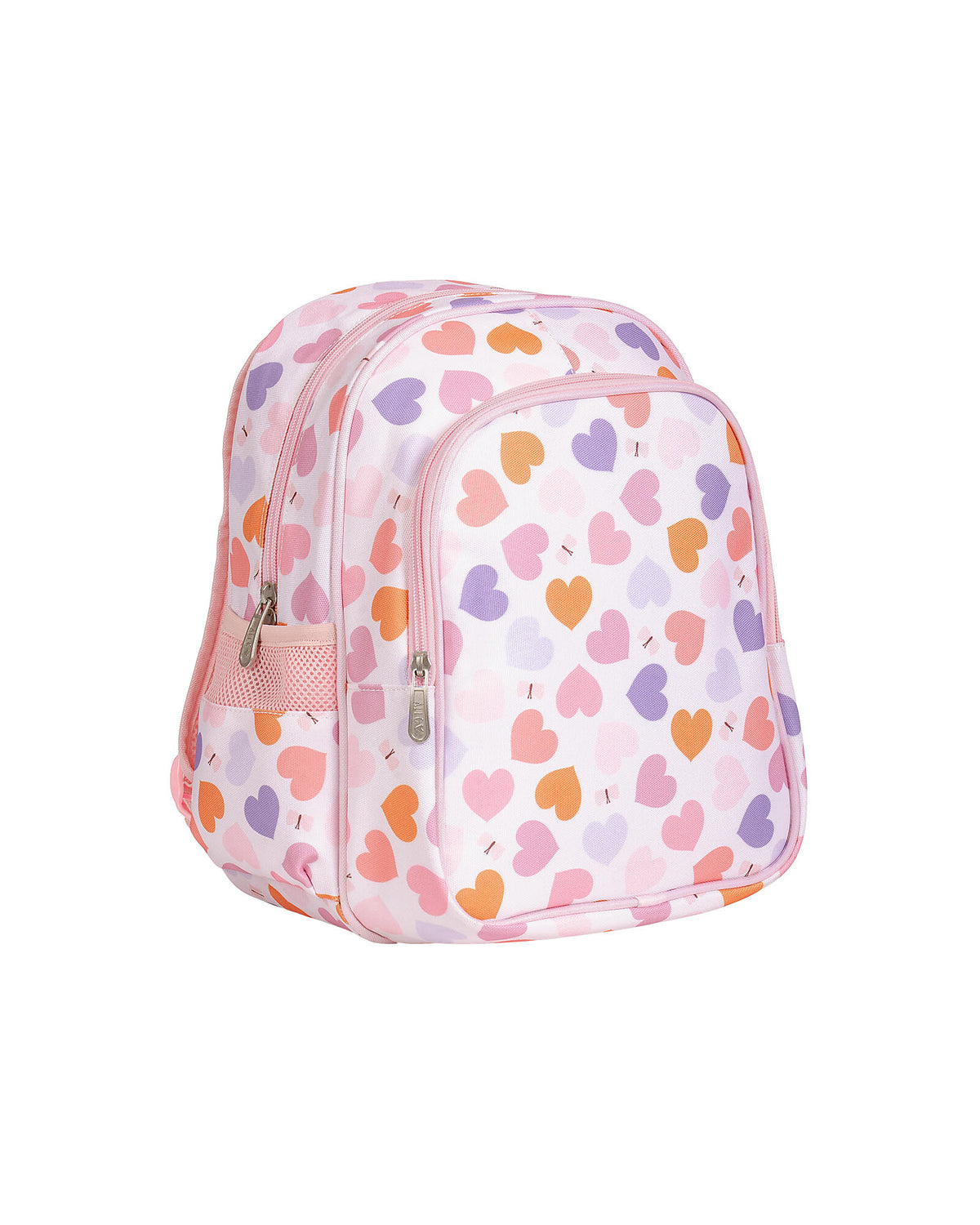 Zainetto Grande con Tasca Termica A Little Lovely Company Cuori | Zaino Bambini per Asilo e Scuola con Scomparto Termico