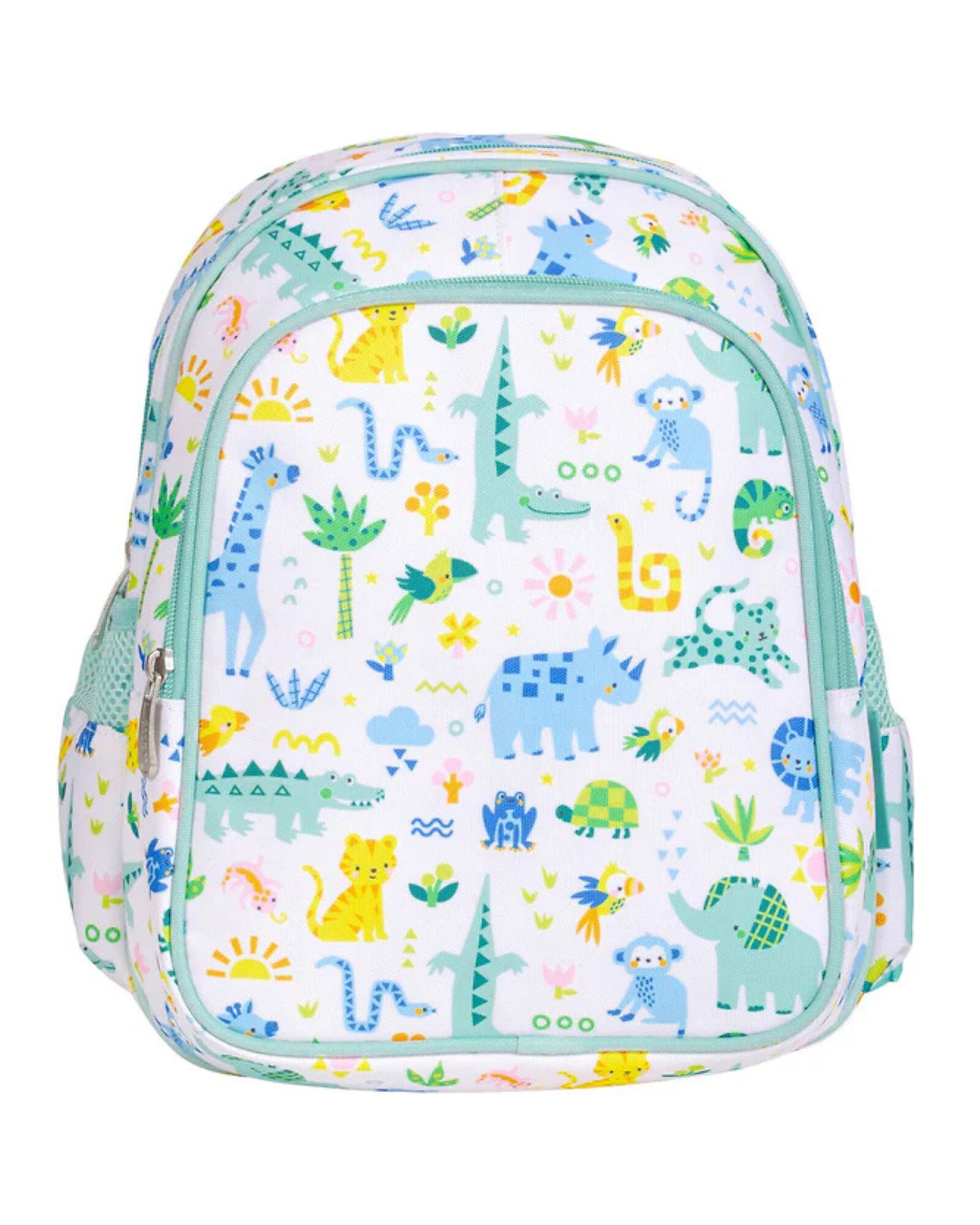 Zainetto Grande con Tasca Termica A Little Lovely Company Giungla | Zaino Bambini per Asilo e Scuola con Scomparto Termico