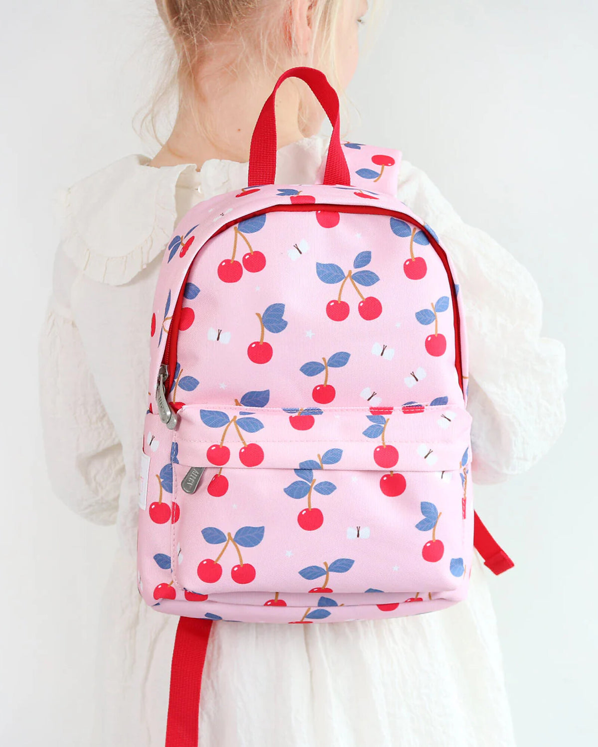 Zainetto Piccolo A Little Lovely Company Ciliegie | Zaino Bambini per Asilo e Scuola Materna