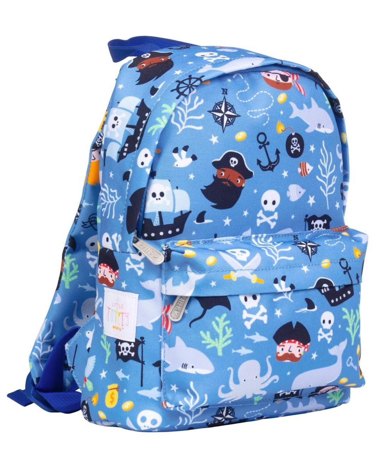 Zainetto Piccolo A Little Lovely Company Pirati | Zaino Bambini per Asilo e Scuola Materna