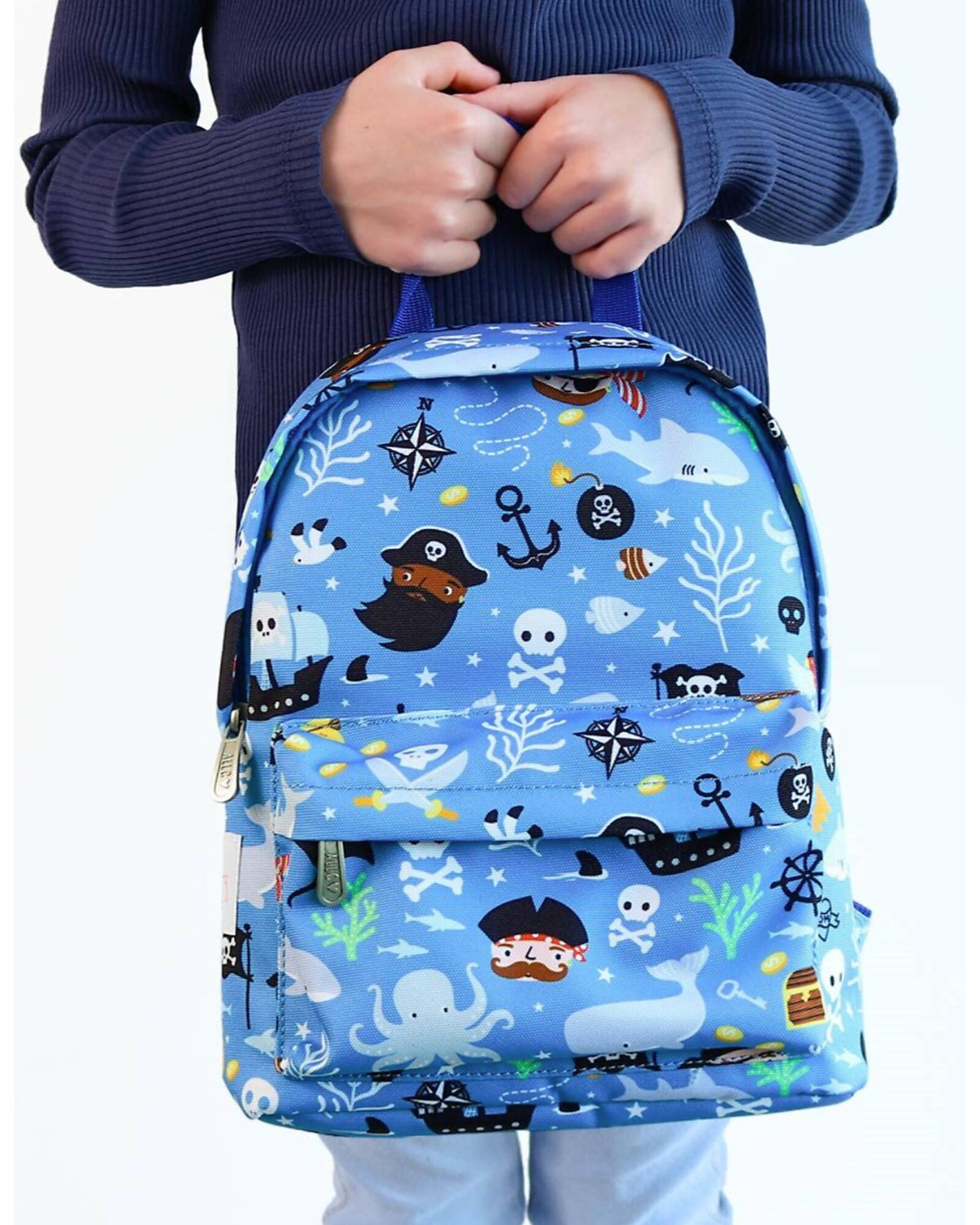 Zainetto Piccolo A Little Lovely Company Pirati | Zaino Bambini per Asilo e Scuola Materna