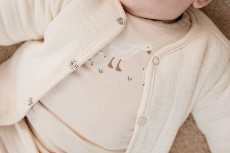 Maglia Maniche Lunghe Newborn Naturals Baby Goose Little Dutch | Una maglia delicata per accompagnare i primi outfit