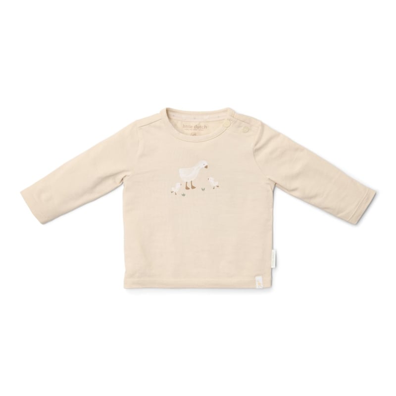 Maglia Maniche Lunghe Newborn Naturals Baby Goose Little Dutch | Una maglia delicata per accompagnare i primi outfit