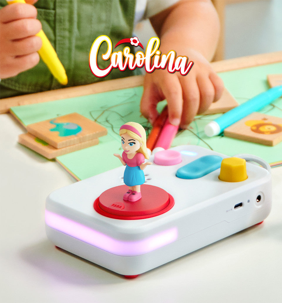 FABA Personaggio Sonoro Canta con Carolina | Canzoni per Bambini con Carolina Benvenga