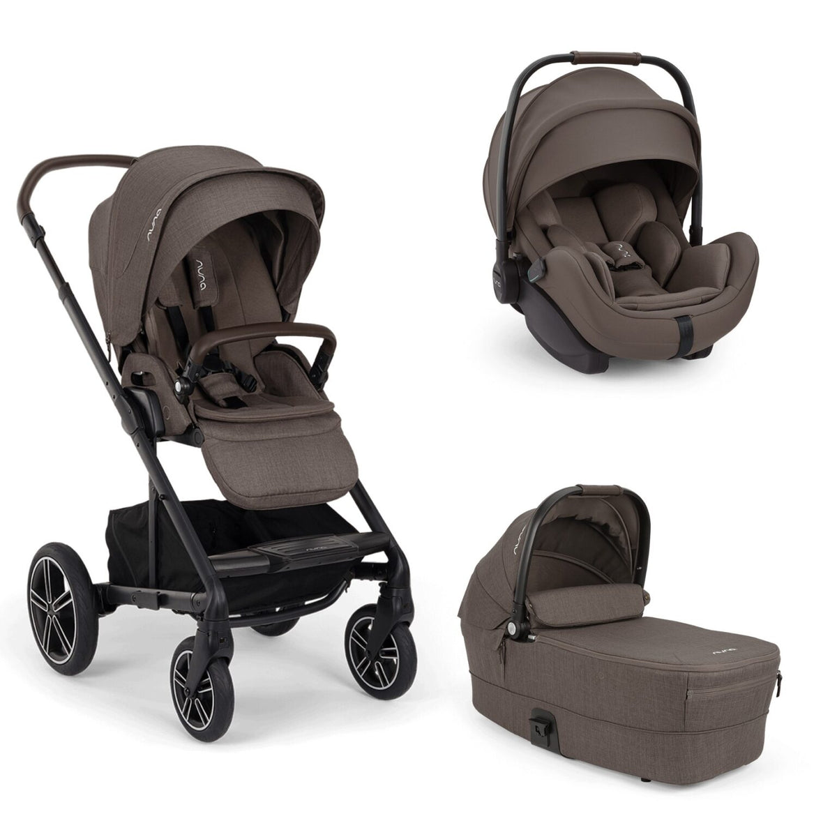 Trio Nuna MIXX™ Next con Navicella MIXX™ e Seggiolino Auto ARRA™ FLEX