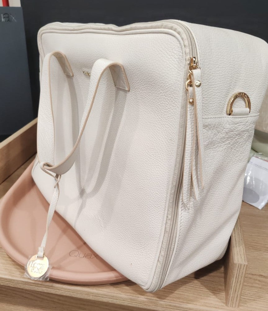 Borsa a tracolla mamma in vera pelle Love Bag Crema – Ultimo Pezzo
