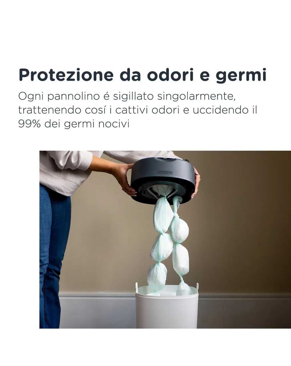 Tommee Tippee Twist&Click – Sistema igienico per lo smaltimento dei pannolini