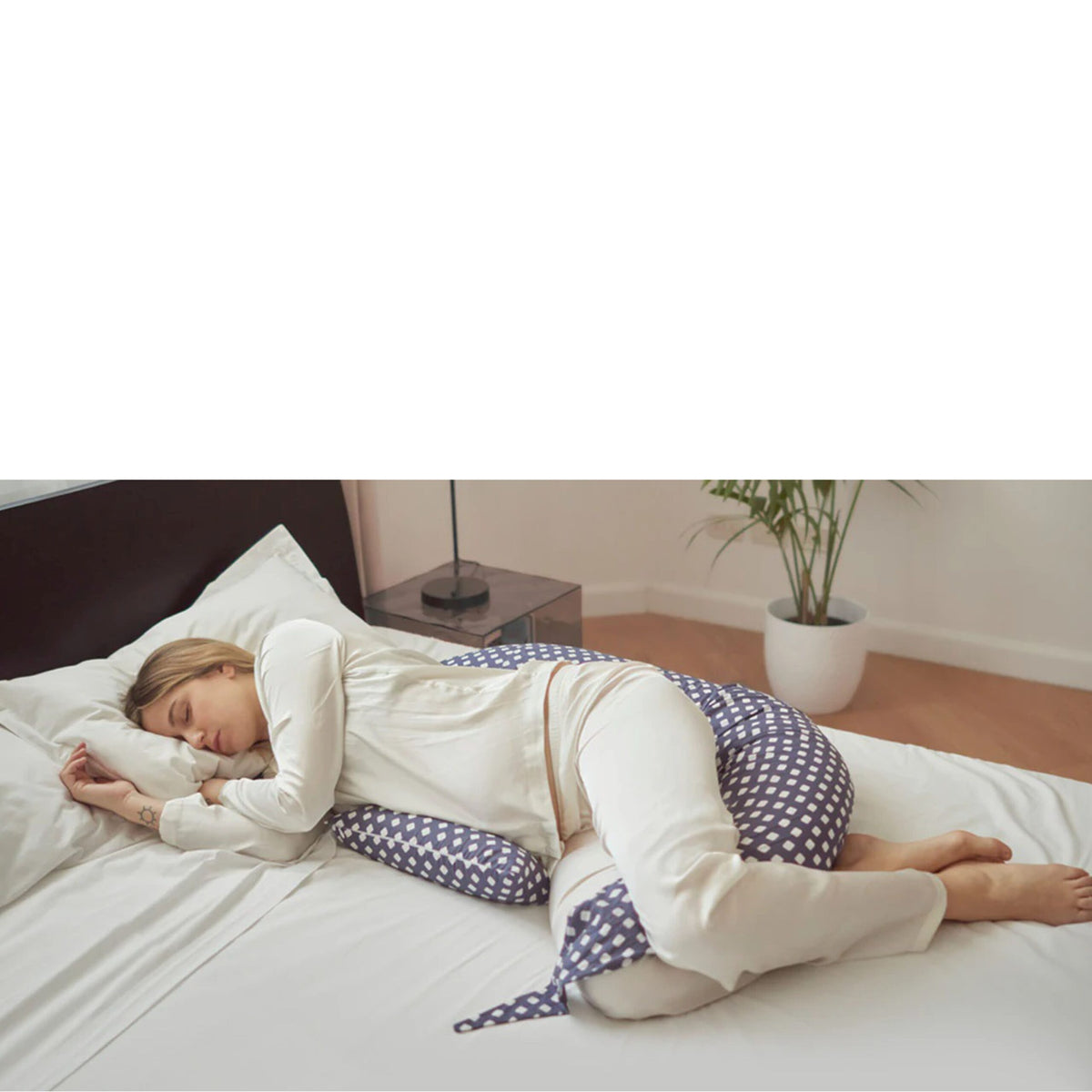 Cuscino Gravidanza e Allattamento Nuvita DreamWizard Memory 3D Pink Waves | Cuscino Premaman Ergonomico Multifunzionale